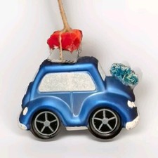 Blue VW Christmas Ornament