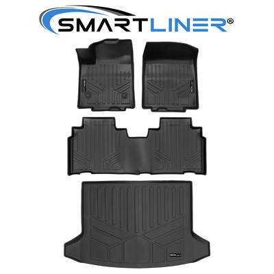SMARTLINER Custom Fit 2 Row Floor Mats & Cargo Liner 2024-2025 Chevrolet Blazer