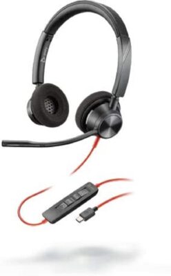 Plantronics Blackwire 3320 BW3320-M USB-C ACCS Noise-canceling Mic 214013-01
