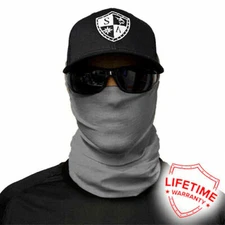 SA Co - Tactical Grey - Face Neck Shield Mask Seamless Bandana Motorbike Tube
