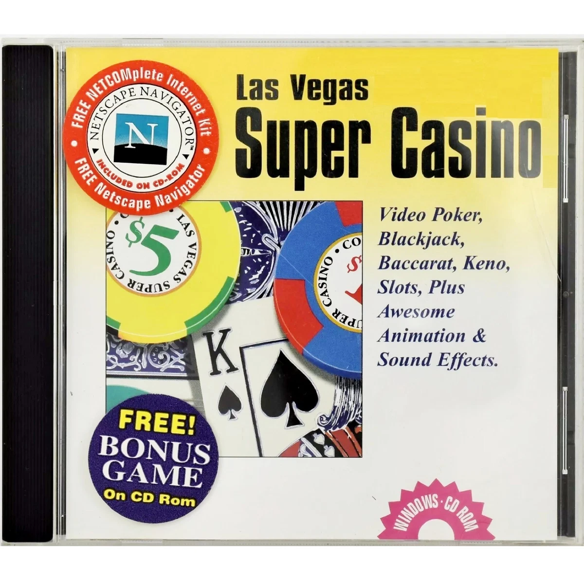 激レア カジノプロフェッショナルWindows CD-ROM PC Casino & Cards Video Games with Manual for sale | eBay