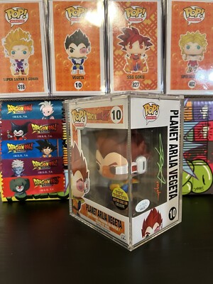 Funko Pop Planet Arlia Vegeta 10 Dragon Ball Z New York Comic