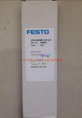 ONE FESTO Solenoid valve CPE14-M1BH-5/3E-1/8 196935 NEW | eBay