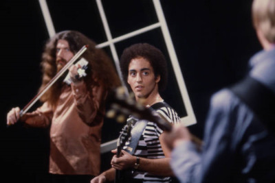 Mitglieder von KANSAS Robby Steinhardt John Elefante und Kerry Livgren - 4x6 Foto