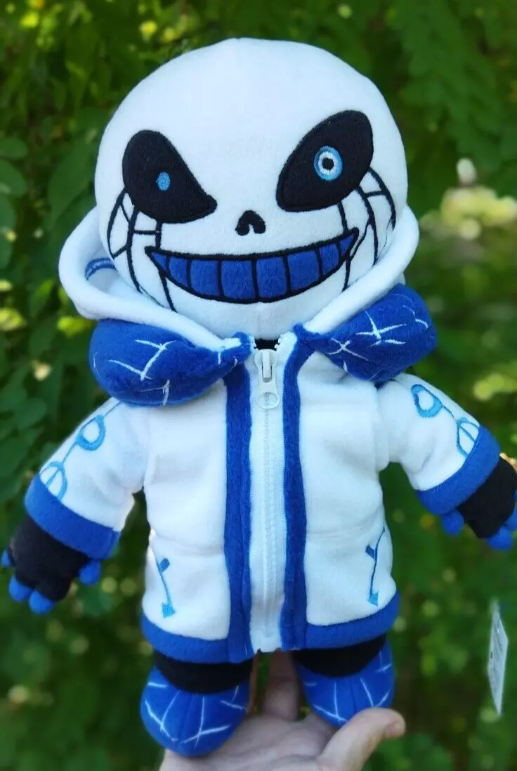 Undertale. Nightmare Sans. Large Plush Toy. Size 14 Inch 