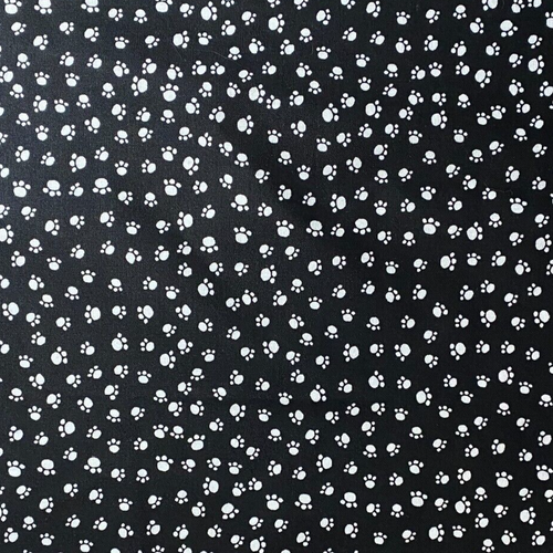 LARGE PIECE 25x44" Paw Prints Cotton Fabric by Brother Sister Designs -Quilt Sew - 第 1/3 張圖片
