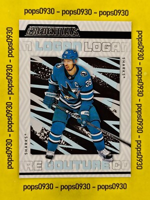 Logan Couture, San Jose Sharks, 2024, Credentials, #72