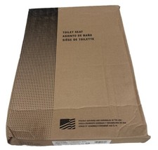 BEMIS 1600E4 000 Ashland Elongated Soft Close Toilet Seat, Enameled Wood/Madera