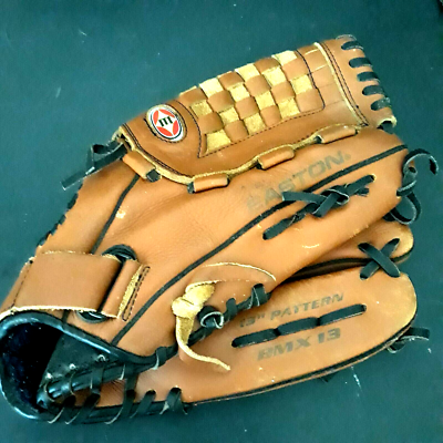 Easton BMX13 Black Magic Tan Leather Right Hand Thrower RHT Mitt