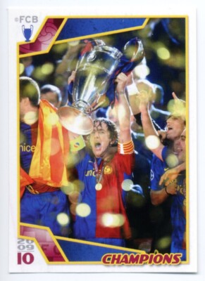 2009-10 - Panini - El Barça De Las Seis Copas - #14 - Champions - FC Barcelona