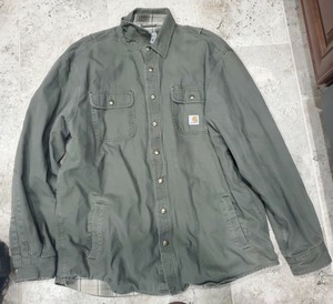 carhartt button jacket