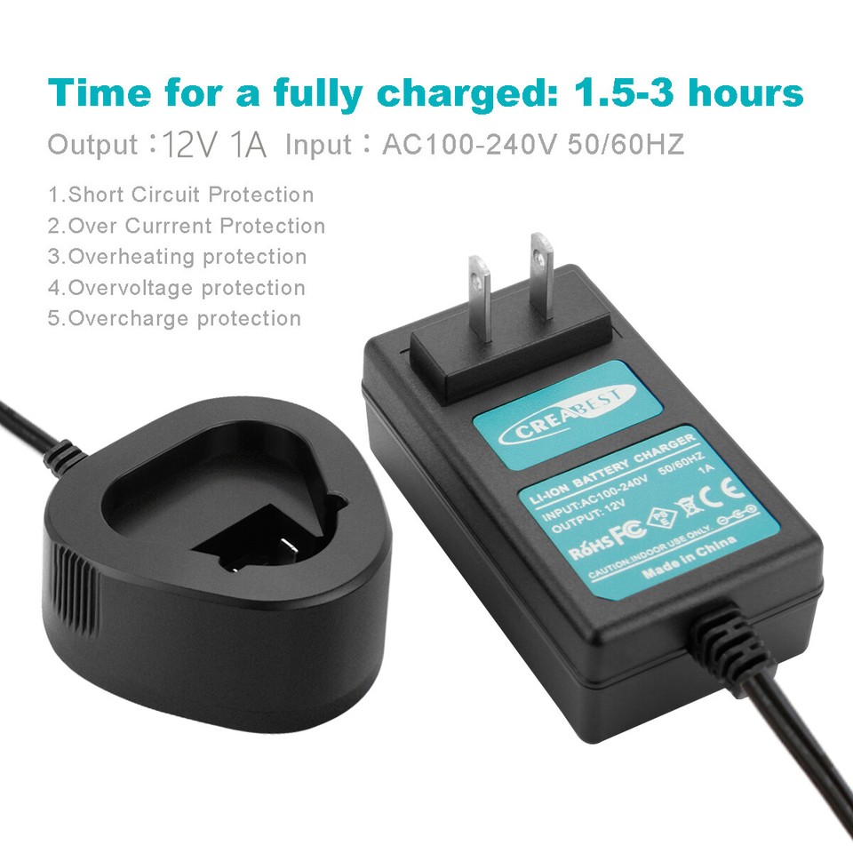 Caricabatterie UK Per Dremel 8300 B812-02 B812-01 B812-03 8200 8220 - Foto 7