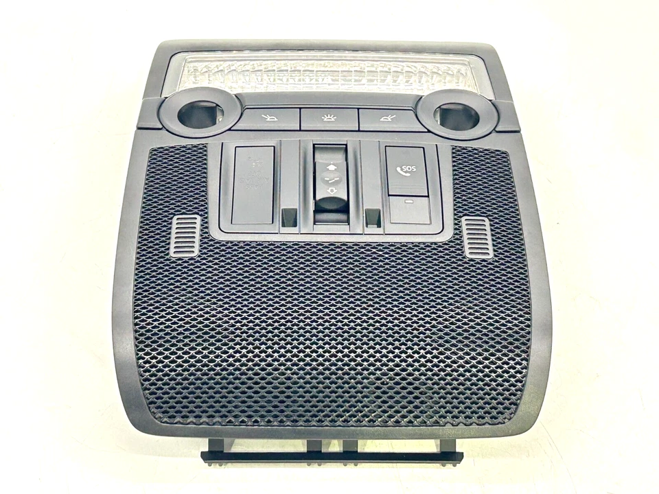 BMW X6 M E71 2008-2014 UNIDAD DE INTERRUPTOR SUPERIOR DELANTERO TECHO CÚPULA MAPA PANEL DE LUZ OEM Foto 3 de 4