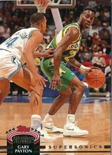 1992-93 Topps Stadium Club Gary Payton  - Seattle Supersonics