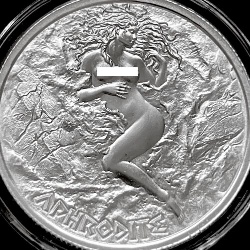 2023 APHRODITE .999 FINE SILVER ROUND 1 OZ GREEK MYTHOLOGY SERIES GREEK GOD - 第 1/6 張圖片