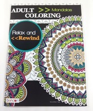 Adult Coloring Book MANDALAS from the RELAX AND REWIND Series 632 19495 07/16