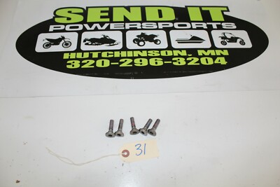 00ZX6R 2000 Kawasaki Ninja ZX-6R Bolts (5 Pack) 92154-1865 / 92150