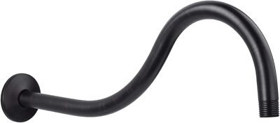 Shower Head Extension Arm by , 16 Inch Assembled Length, High Arc Long Extender 
