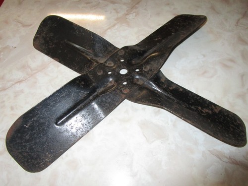 NOS Mopar 1634300 4 Blade Fan 1956 Plymouth P29 Plaza Belvedere, Savoy, Fury V8 - Picture 4 of 6