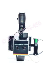 POLAROID MINIPORTRAIT CAMERA M-202. TESTED- GUARANTEED. WITH BACK & SUNPAK FLASH