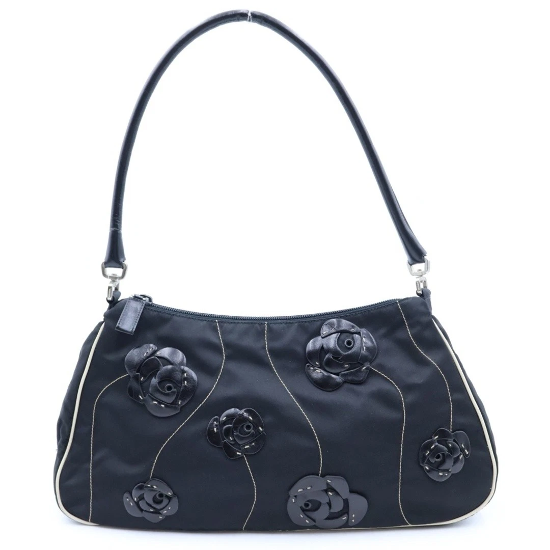 PRADA Floral Nylon Exterior Bags & Handbags for Women for sale | eBay