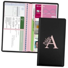 Letter Car Registration and Insurance Holder, with Magnetic Closure for A