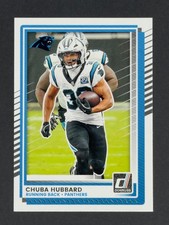 2025 Donruss Football NFL Base Cards #79 Chuba Hubbard Panthers
