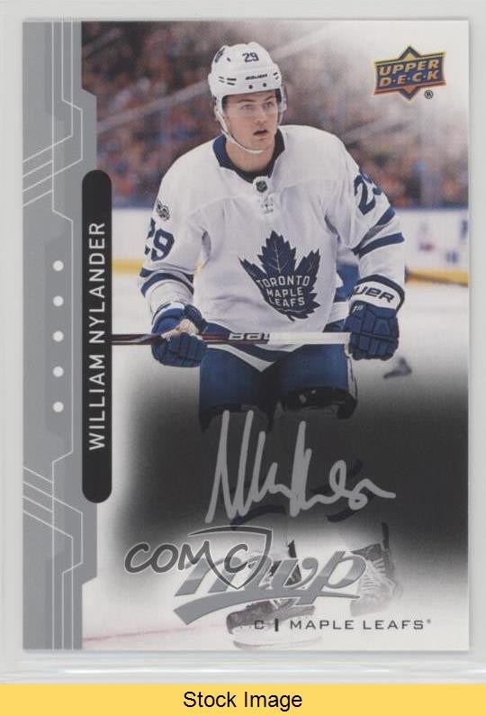 2018-19 Upper Deck MVP Silver Script William Nylander #45 READ 13og