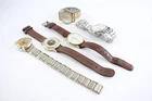 Vintage Mens Mechanical Watches Seiko Smiths SPARES/REPAIRS x 5