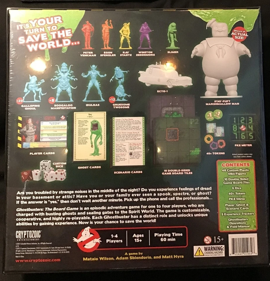 Ghostbusters ~ The Board Game ~ Deluxe Edition ~ OEJ - Image 2 of 2
