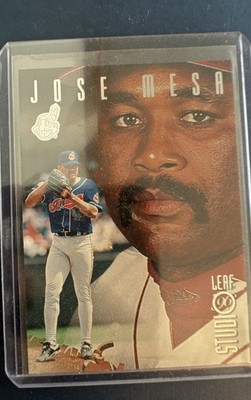 1996 Leaf Studio - Jose Mesa #70 Press Proof Silver /100