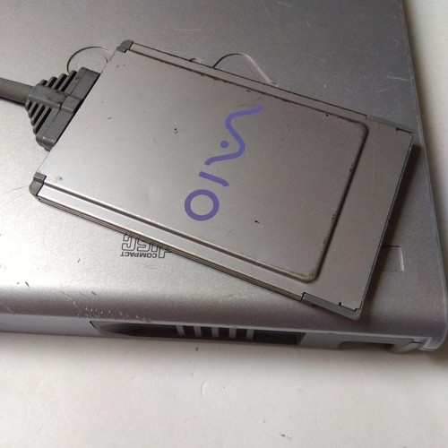 SONY PCGA-CD51 CD Drive PC Card Connection PC Peripherals Used - 第 2/10 張圖片