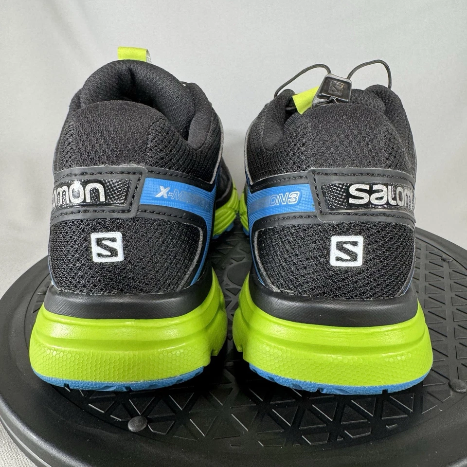 $115 Salomon X-Mission 3 черный зеленый тропа туристические туфли мужской размер 8,5 отличном - Изображение 4 из 4