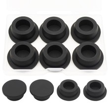 T-Shaped Silicone Rubber Hole Plug 26 mm/1 in Soft Flexible Rubber Stopper Tu...