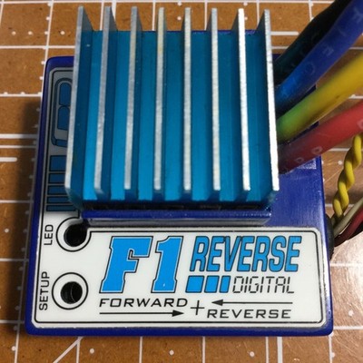 Vintage RC LRP F1 Digital ESC With Reverse Used Untested Team Associated Losi