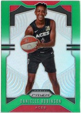 2020 Panini Prizm WNBA Green Prizm Angel McCoughtry Parallel Card #10