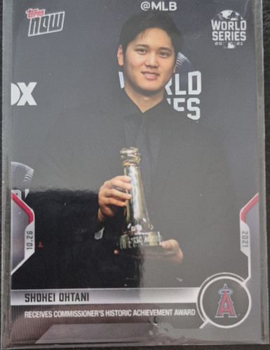 2021 Topps Now #1010 Shohei Ohtani Angels