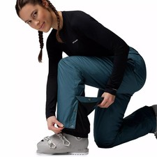 Women's Columbia Slope Seeker Insulated Pants - Everblue - size medium short