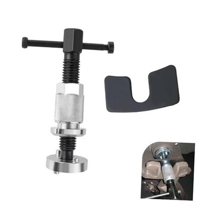 Car Disc Brake Caliper Tool Set, Brake Piston Rewind Tool with 2 Adapters,