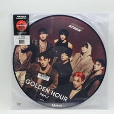 *ATEEZ - GOLDEN HOUR : Part.1 Group Photo Vinyl **No Photocard**