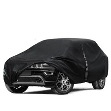 Car Cover Waterproof All Weather for Automobiles, Size A7 191-201 inch Black