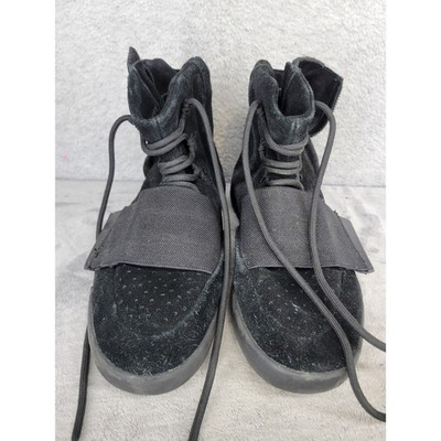 Adidas Yeezy Boost 750 Black Suede Sneakers Men's Size 8.5 - No Box!