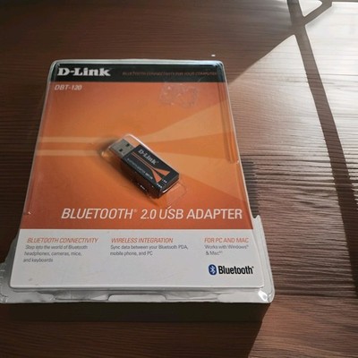 D-LINK DBT-120 BLUETOOTH 2.0 USB ADAPTER FOR PC AND MAC ZZ8-2(24)