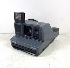 Polaroid Impulse 600 Plus Instant Film Camera Built In Flash UNTESTED