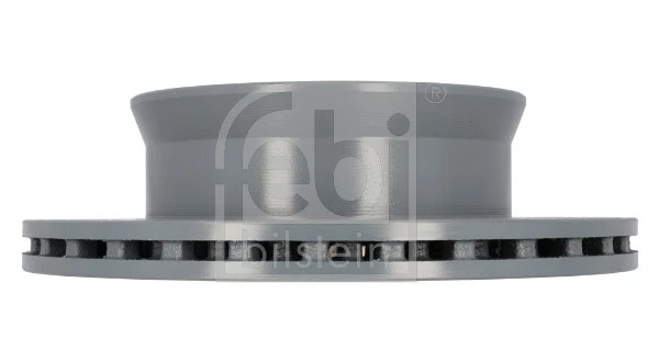 2x Brake Discs Pair Vented fits MERCEDES VARIO 667 2.9D Front 96 to 10 OM602.984 - Image 4 of 4