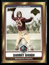 2006 Topps #HOFT-SB Sammy Baugh Hall of Fame Tribute