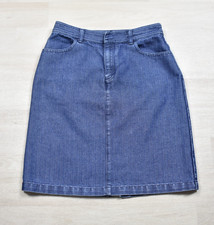 Y2K Levi  s Red Tab Denim Jean Skirt Blue Bareback Size 8 VTG 2000s