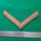 WW1 British & South African Army Lance Corporal Rank Stripe Cloth Badge