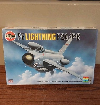 Vintage Airfix EE Lightning F-2A / F-6 Series 9 1/48 Scale Model # 9178
