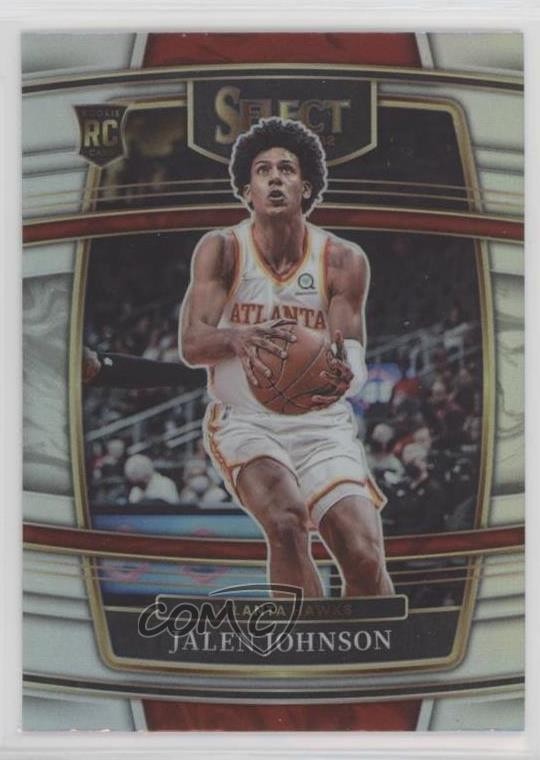 2021-22 Panini Select Concourse Silver Prizm Jalen Johnson #17 9p5